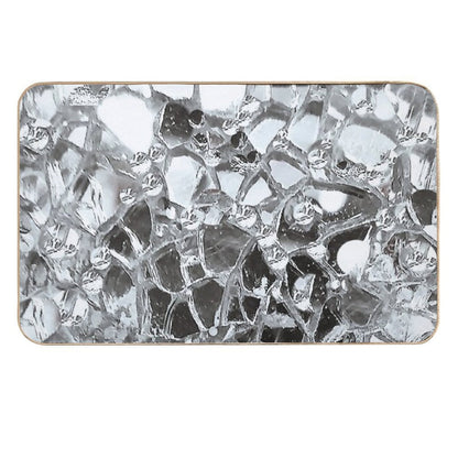 Photographic Image of Mirrors And Glass  Repositionable Bath Mat