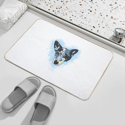 Heeler  Repositionable Bath Mat