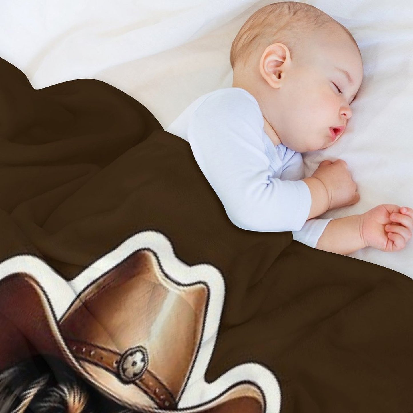 Wire-haired Dachshund Cowboy Puppy Wrinkle-free Throw Blanket