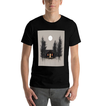 Prairie Cabin Twilight Tranquility Premium  Classic T-Shirt