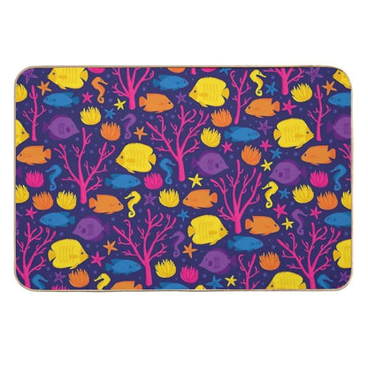Coral Reef Crew  Rapid-Drying Bath Mat