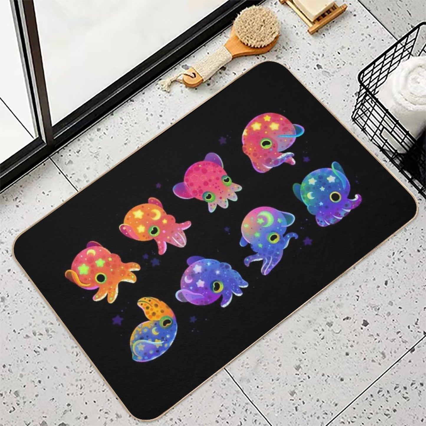 Bobtail Squid  Versatile Bath Mat