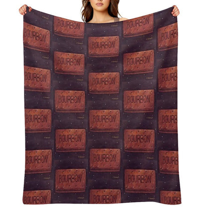Bourbon Biscuit All-season Throw Blanket