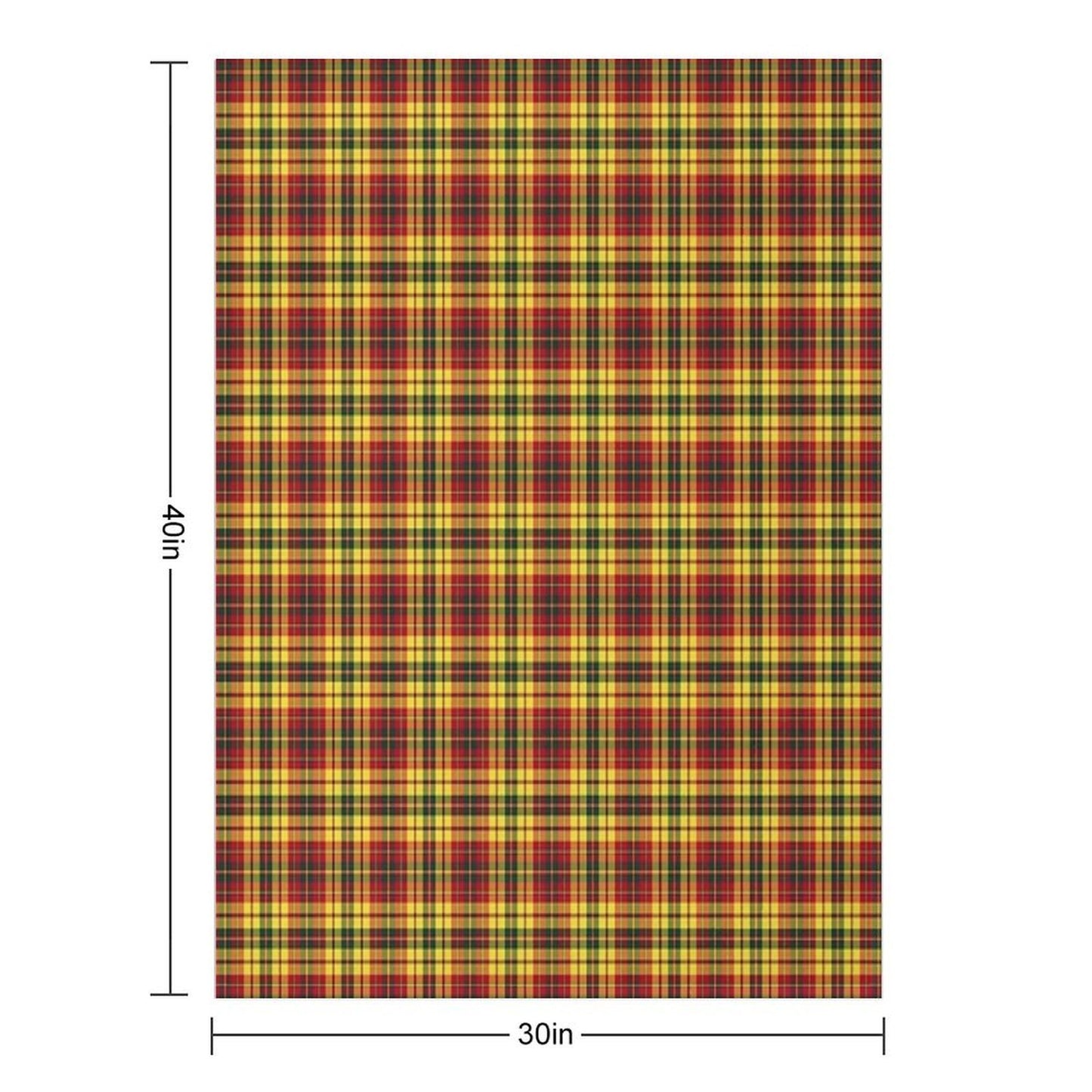 Strathearn Scotland District Tartan Colorful Scottish Plaid Velvety-soft Throw Blanket