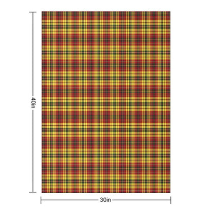 Strathearn Scotland District Tartan Colorful Scottish Plaid Velvety-soft Throw Blanket