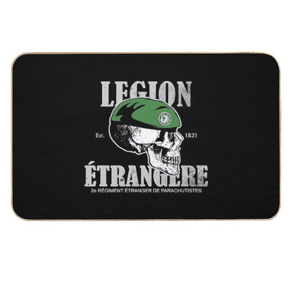 Légion Étrangère 2 REP (French Foreign Legion Paratrooper) (distressed) Durable Bath Mat