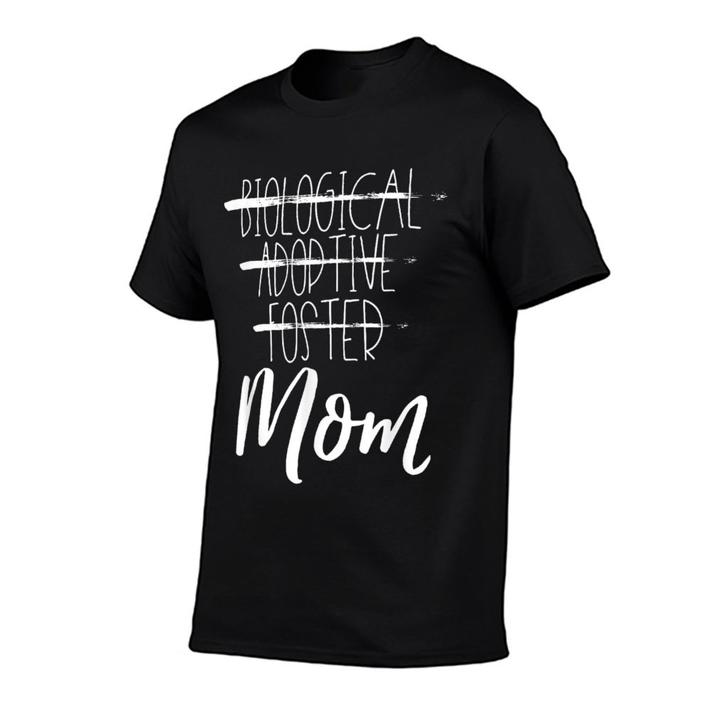 Not Biological Adoptive Foster Just Mom Adoption Love  Lightweight T-Shirt