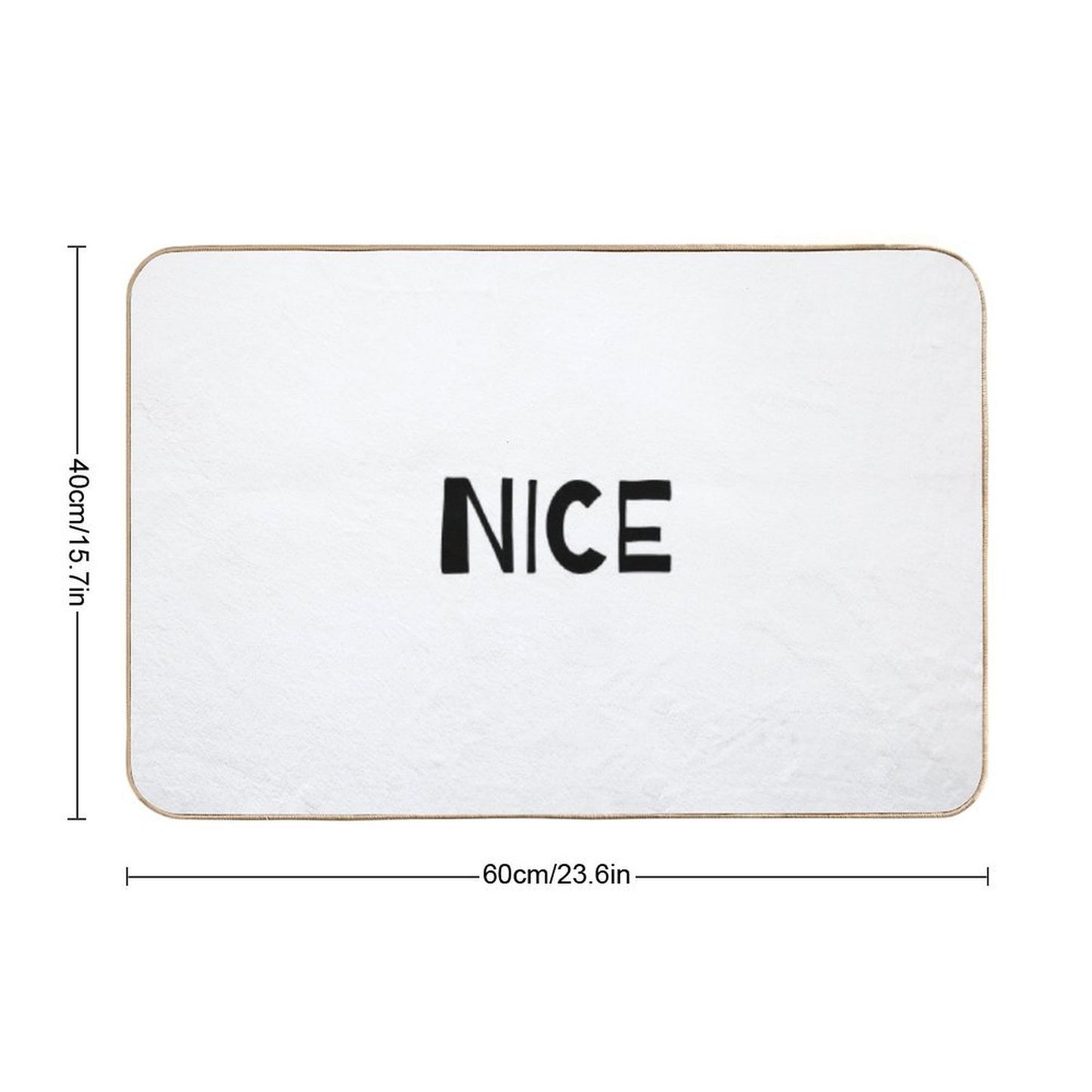 Nice  Rapid-Drying Bath Mat