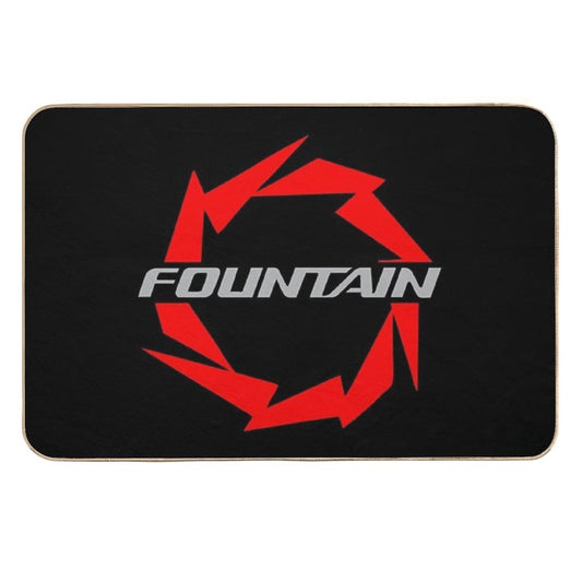 Fountain Powerboats Boat  Slip-Resistant Bath Mat