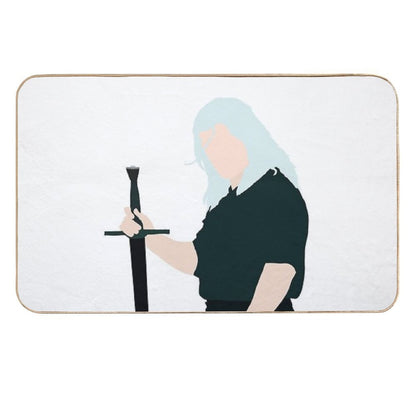 The Witcher  Geralt of Rivia  Dirt-Trapping Bath Mat