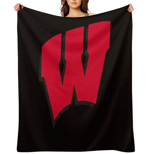 University of Wisconsin Machine-washable Throw Blanket