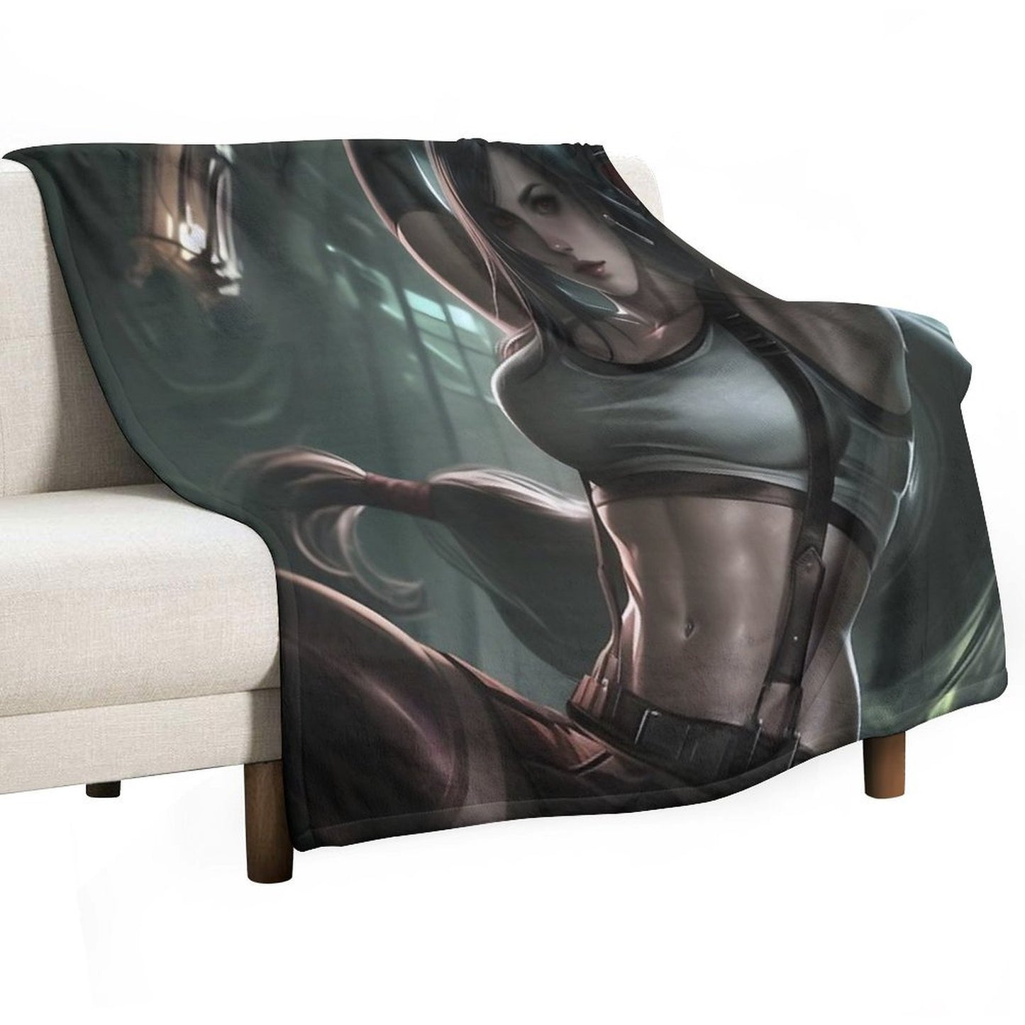 Tifa Lockhart - 92 Lightweight Throw Blanket