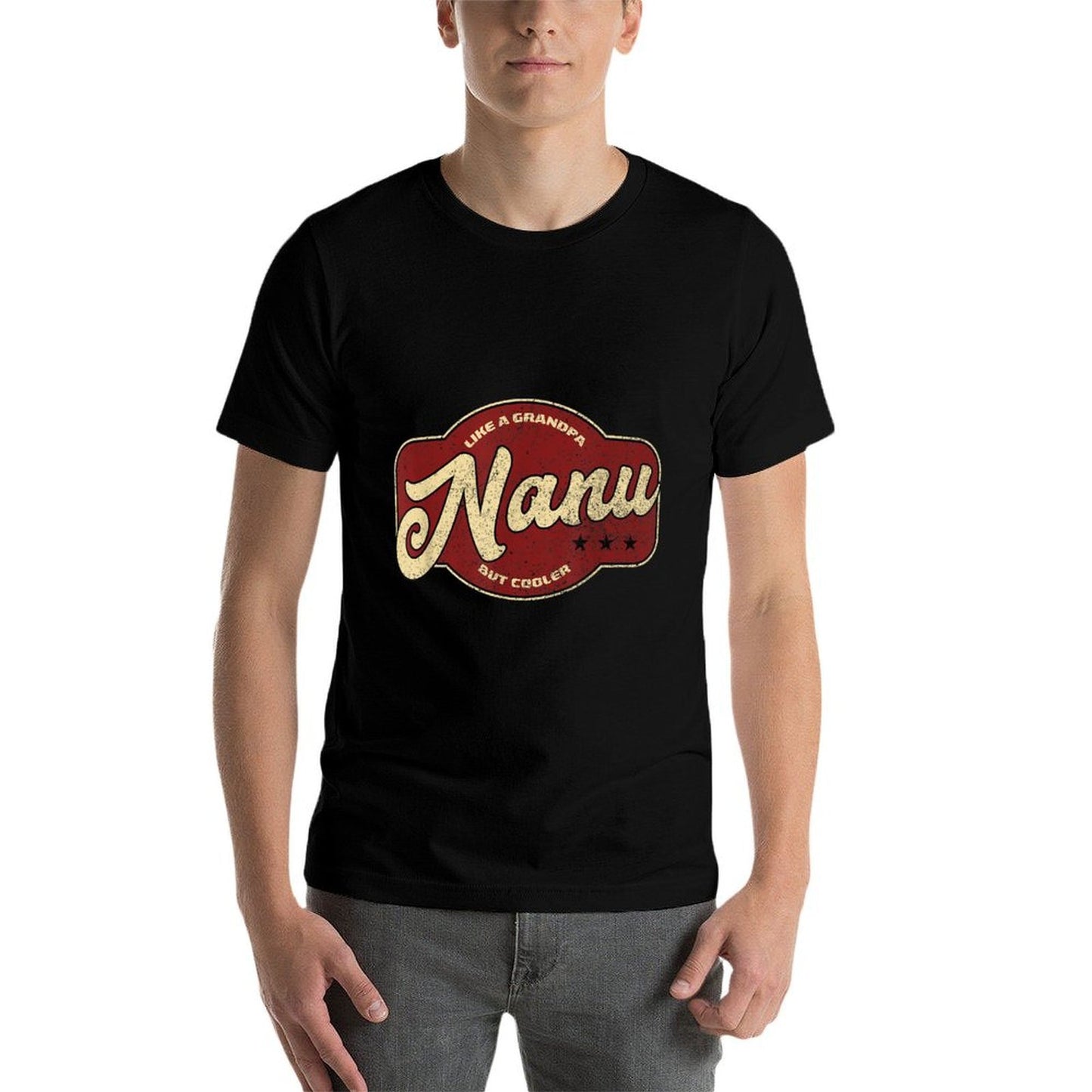 Vintage Nanu Like A Grandpa But Cooler - Indian Grandpa  Soft T-Shirt