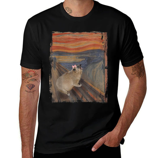 Rock Hyrax Screaming Mama Meme  Odor-resistant T-Shirt