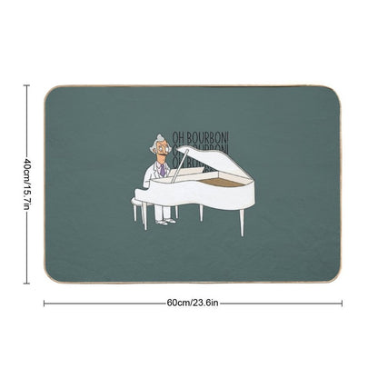 Mr Fischoeder Oh Bourbon  Fade-Resistant Bath Mat