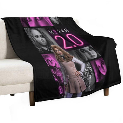 M3GAN 2 Eco-conscious Throw Blanket
