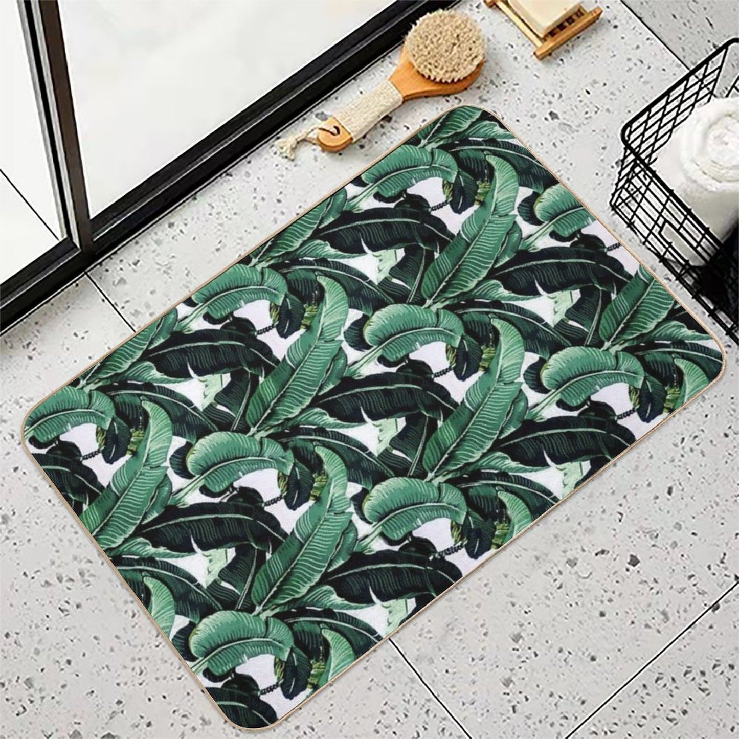 Banana Leaf  Versatile Bath Mat