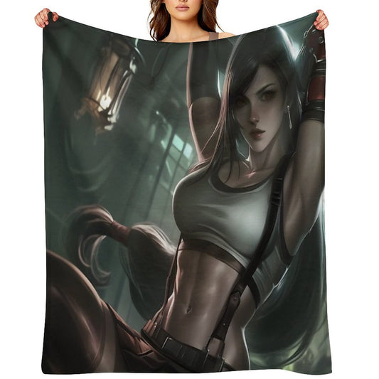 Tifa Lockhart - 92 Lightweight Throw Blanket