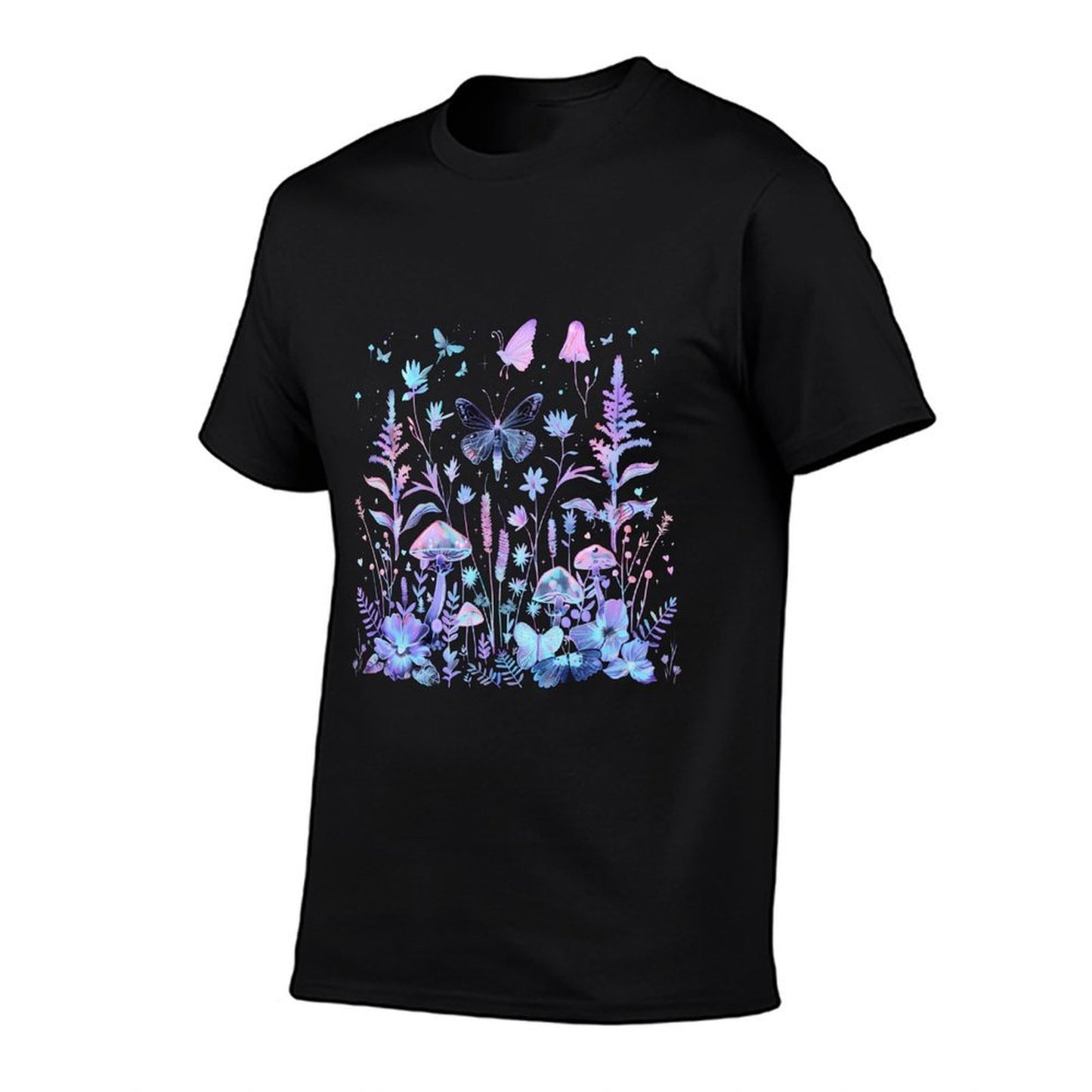 Fairycore Twilight Garden - Enchanted Nature Design  Soft T-Shirt