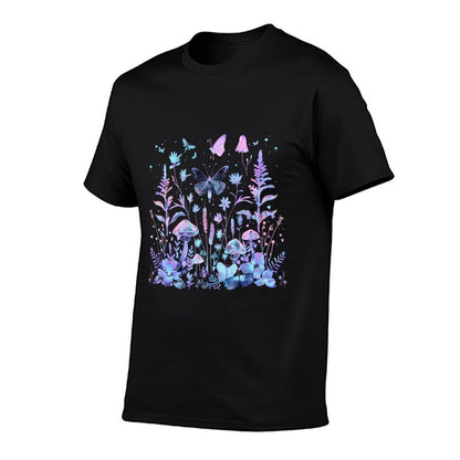 Fairycore Twilight Garden - Enchanted Nature Design  Soft T-Shirt