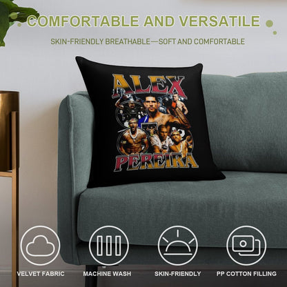 Alex Pereira Vintage Soft Style Accent Throw Pillow