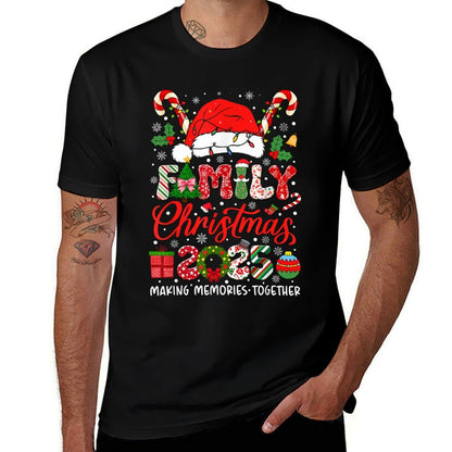 Family Christmas 2025 Matching Outfit Xmas Squad Santa  Affordable Price T-Shirt