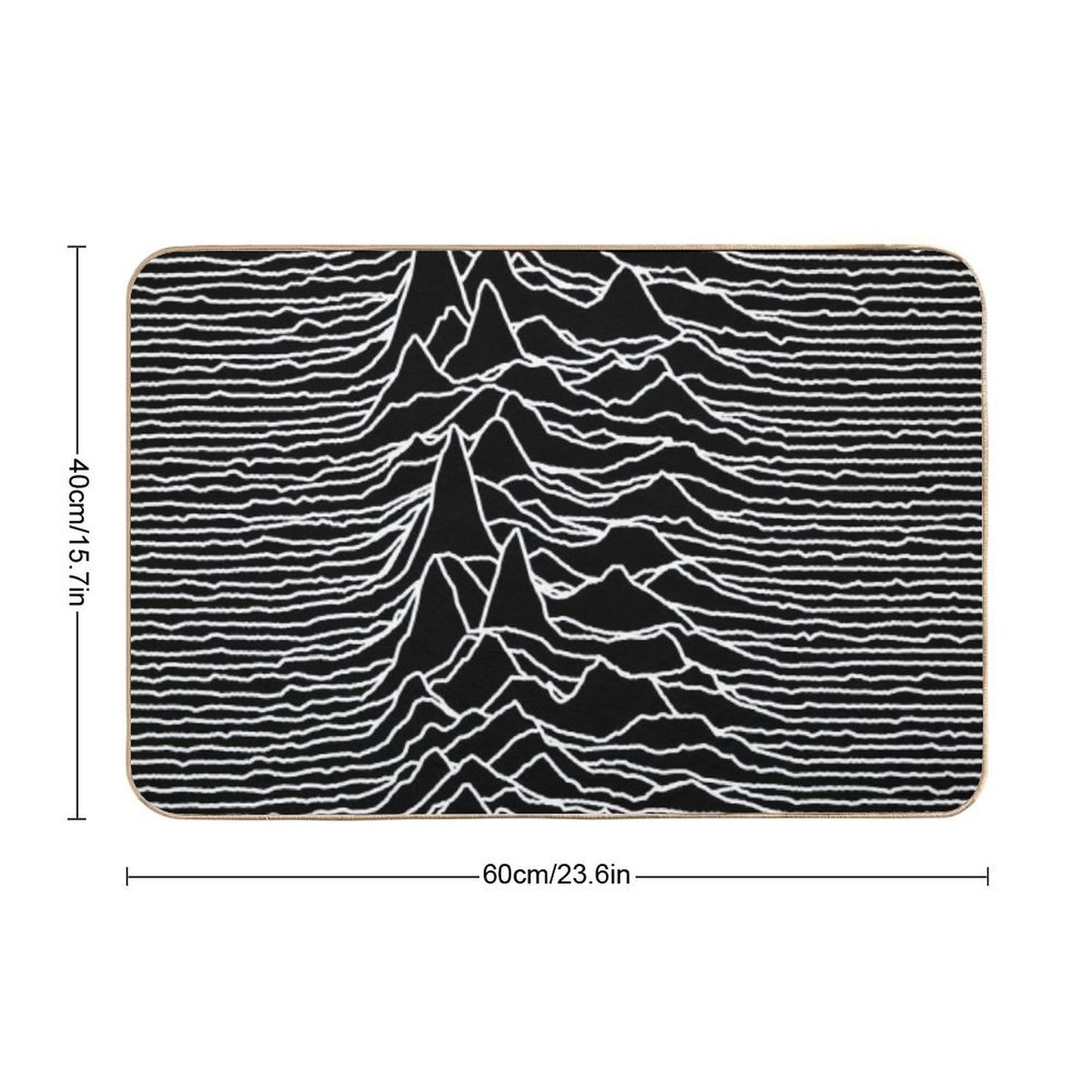 Unknown Pleasures [J01]  Long-Lasting Bath Mat