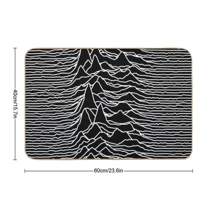 Unknown Pleasures [J01]  Long-Lasting Bath Mat
