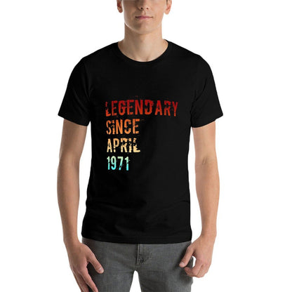 Legendary Since Bday April 1971 50th Birthday  Classic T-Shirt
