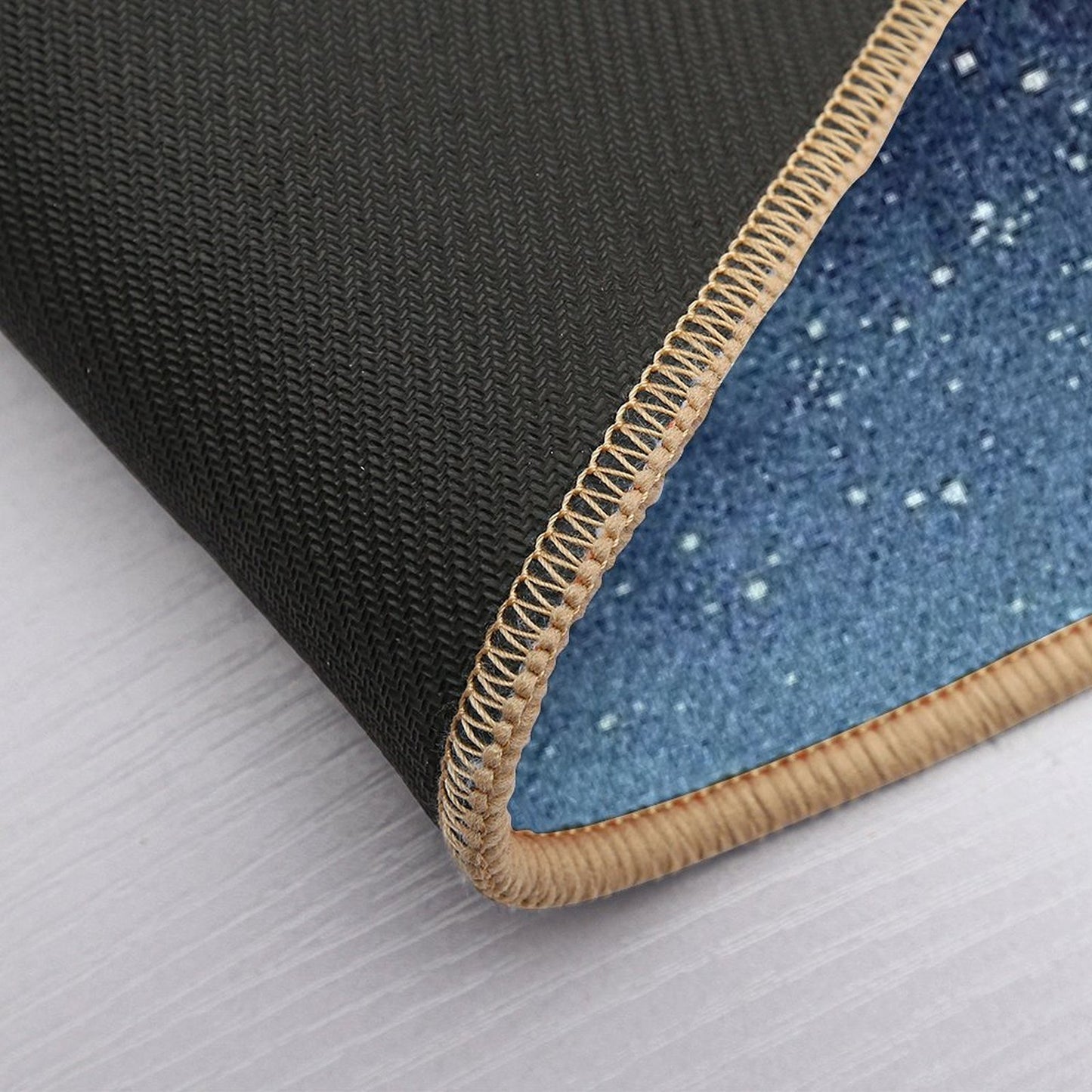 Falling Snowflakes  Repositionable Bath Mat