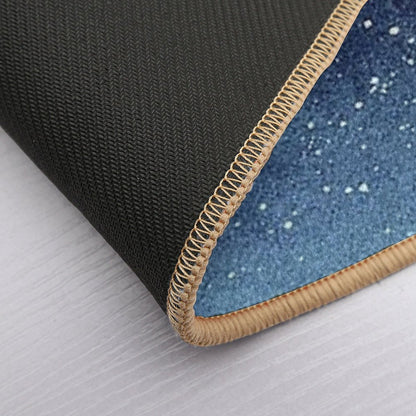 Falling Snowflakes  Repositionable Bath Mat