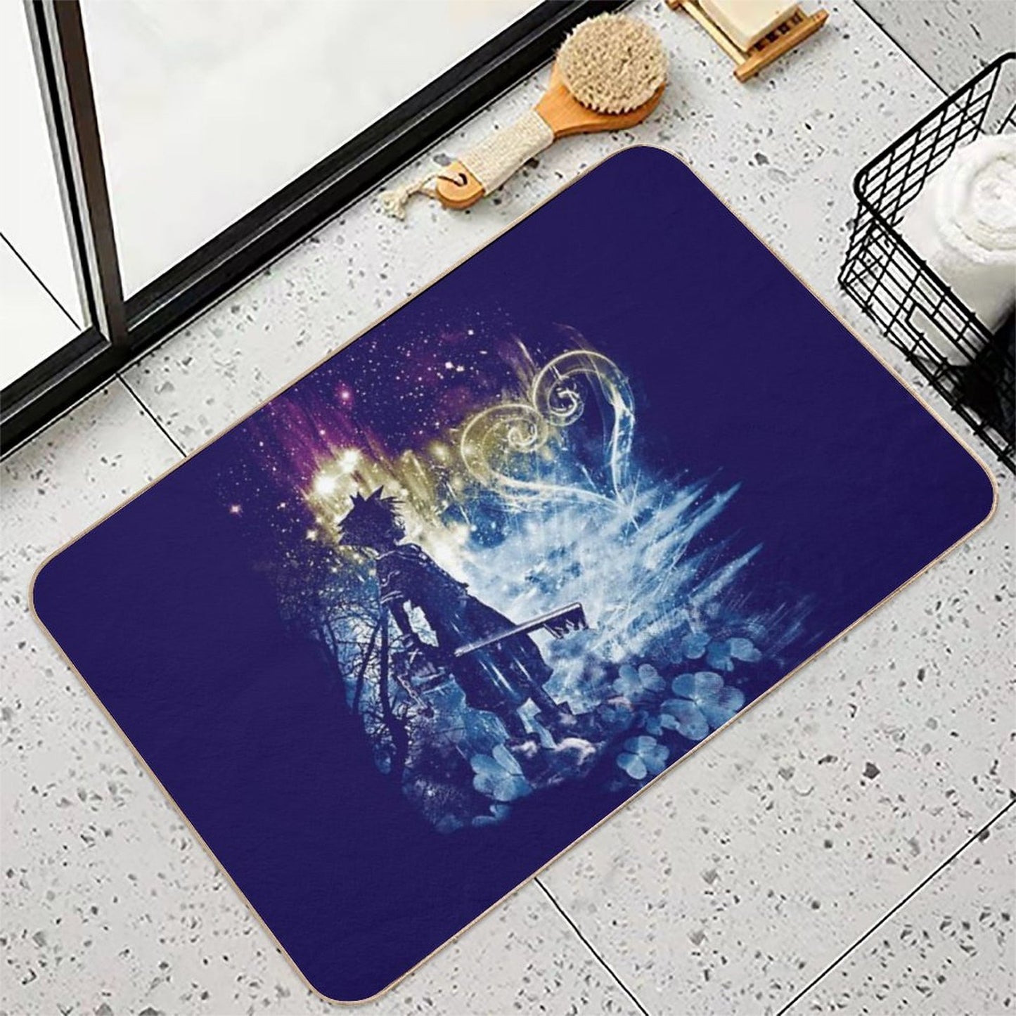 A Path to The Heart  Pet-Safe Bath Mat