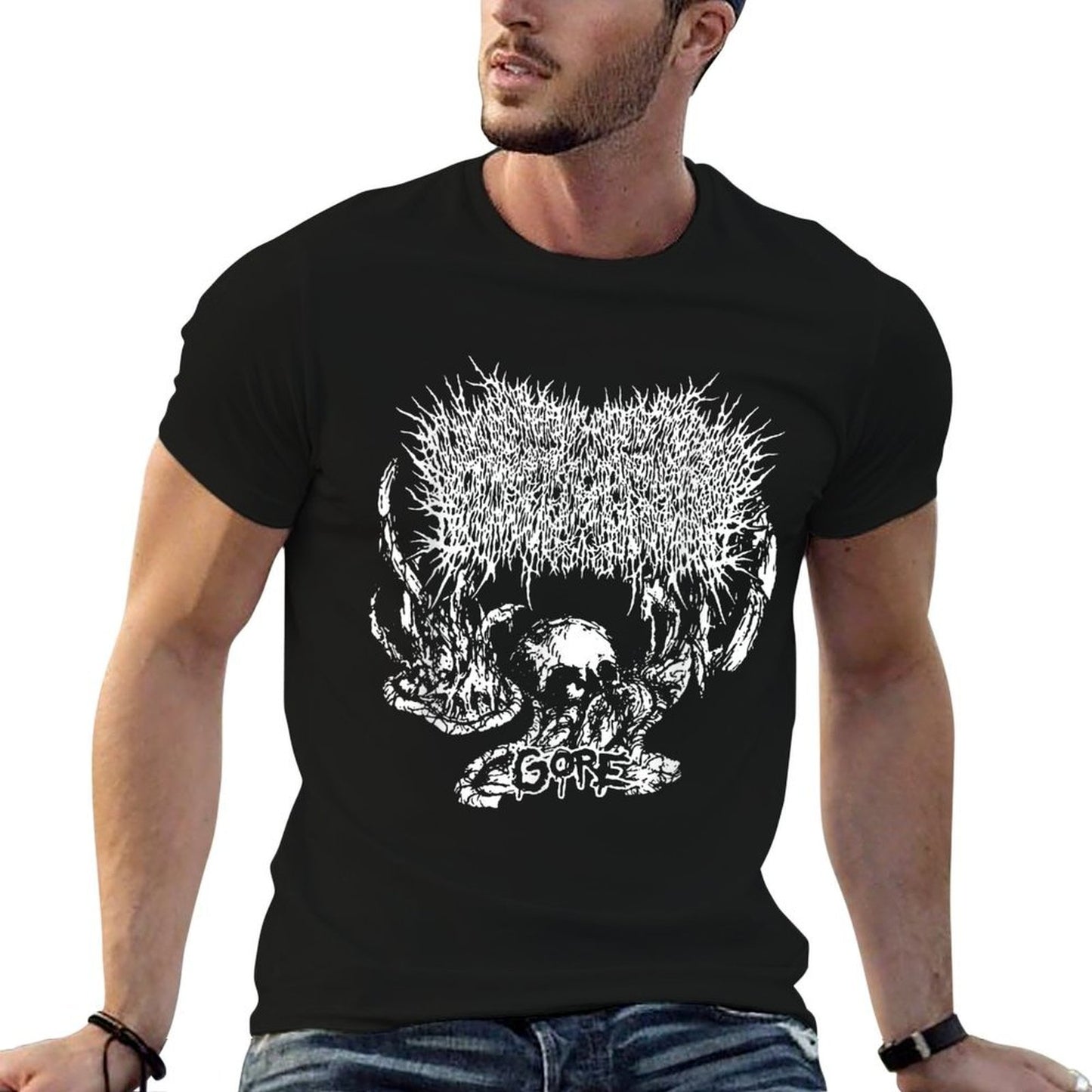 Xavlegbmaofffassssitimiwoamndutroabcwapwaeiippohfffx Black Modern Classic Unisex  Relaxed-fit T-Shirt