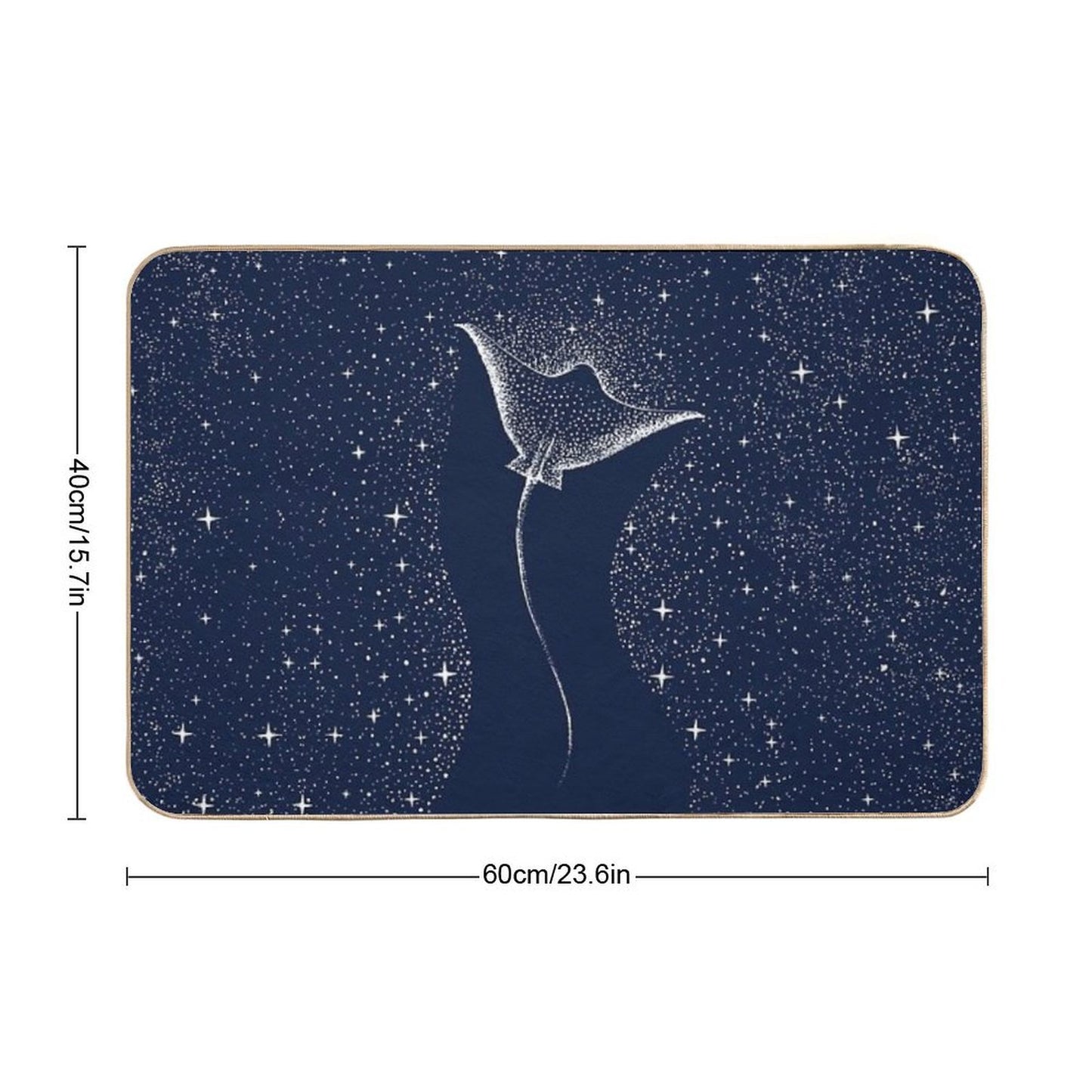 Star Collector  Odorless Bath Mat