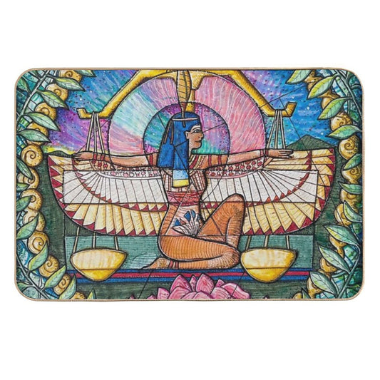 Libra's Balance The Weight of Justice  Rapid-Drying Bath Mat