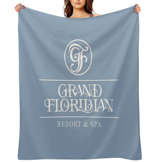 Grand Floridian Resort & Spa II Premium Throw Blanket