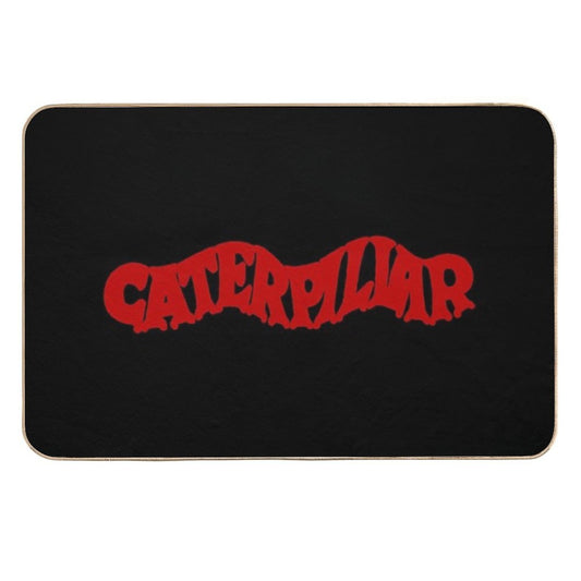 Caterpillar - Old Fashion - Red  Anti-Trip Bath Mat