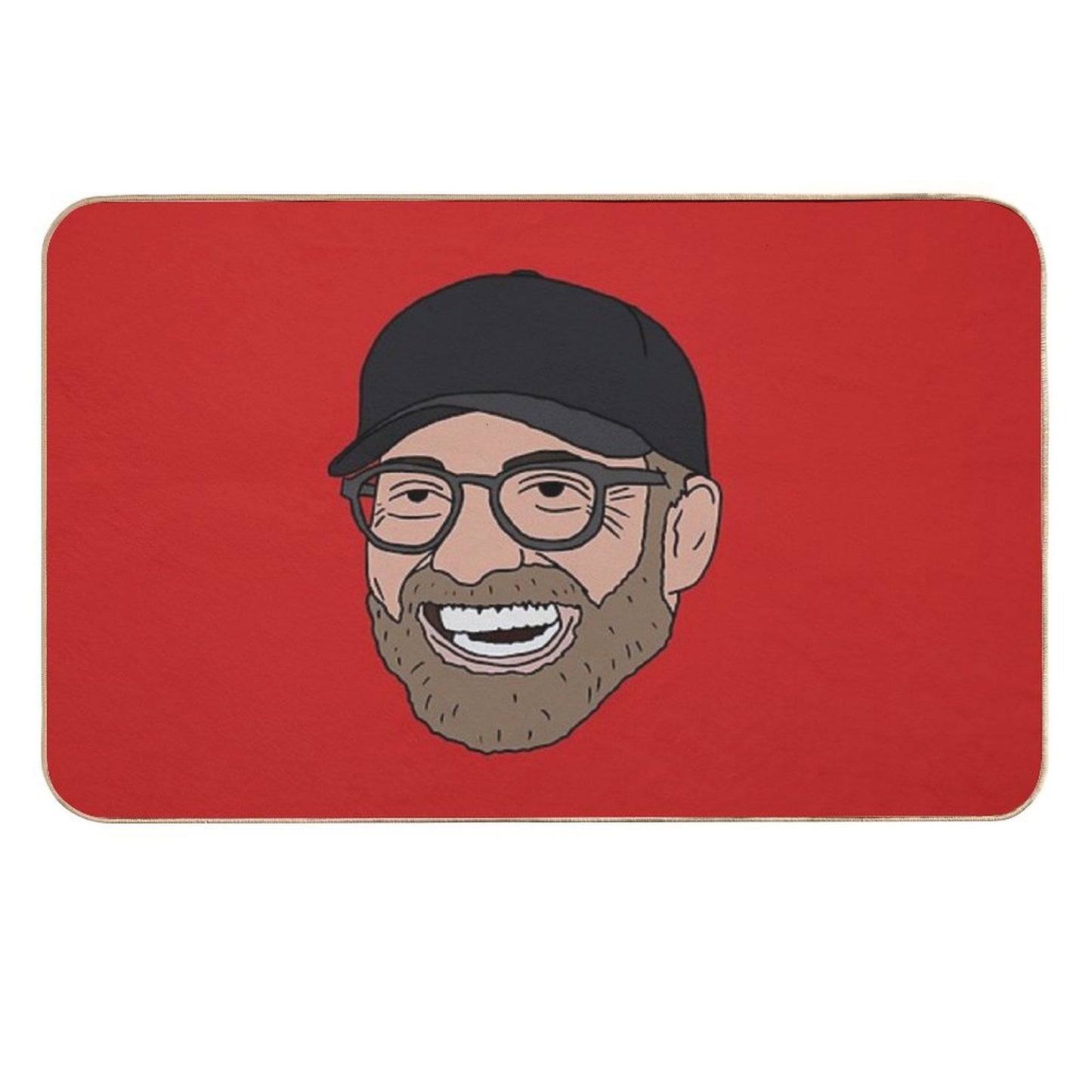 Jurgen Klopp Liverpool’s ‘The Normal One’  Odorless Bath Mat