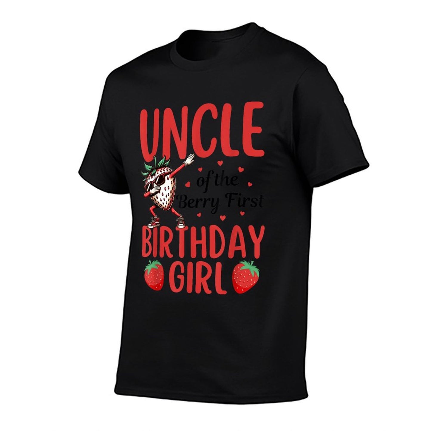 Uncle of The Berry First Birthday 1st Strawberry Girls Kids  Relaxed-fit T-Shirt