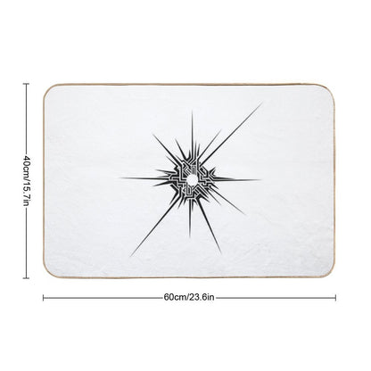 Eye of The Universe  Dirt-Trapping Bath Mat