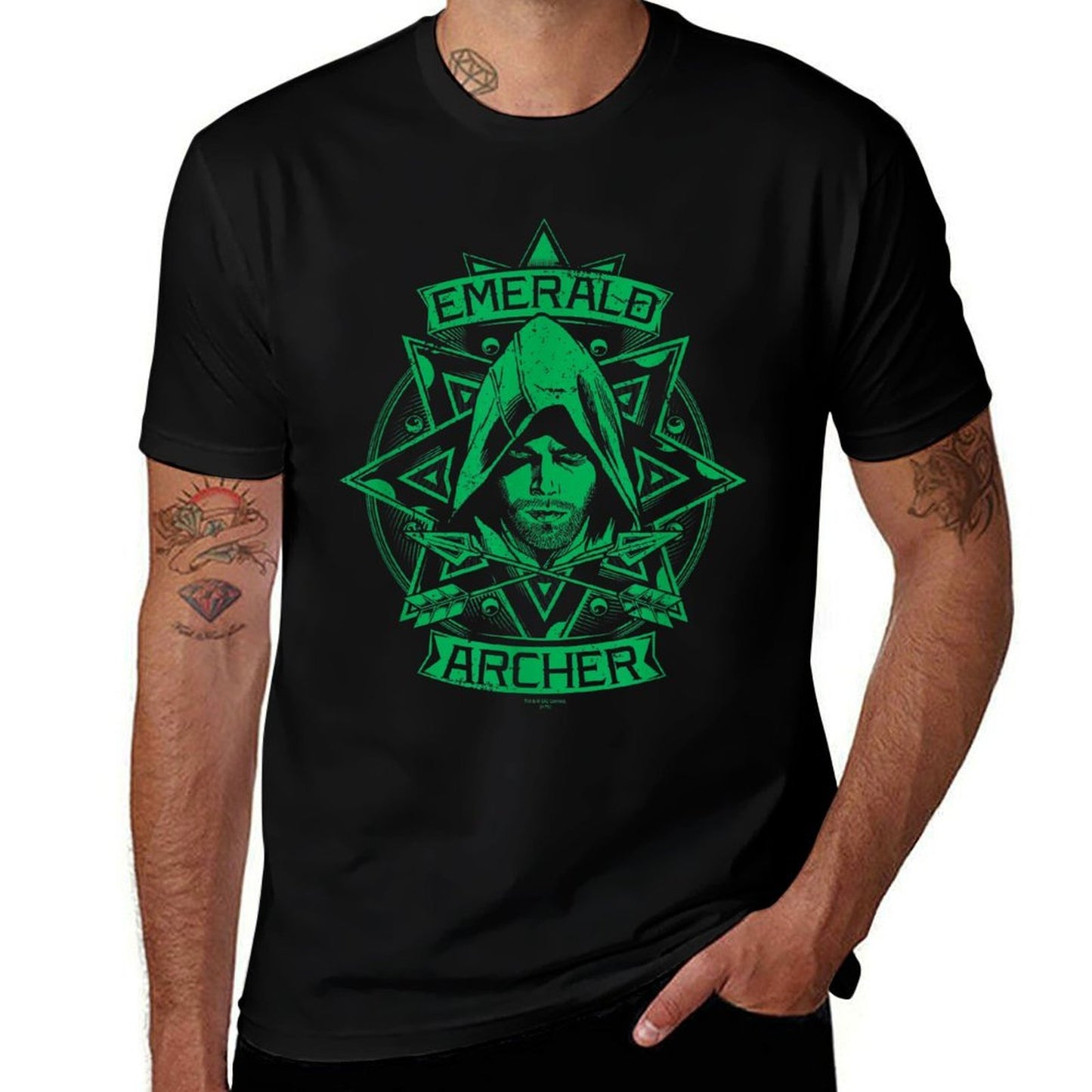 Arrow TV Series Archer Illustration  Quick-drying T-Shirt