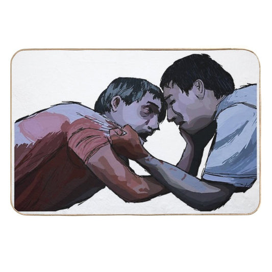 Love Scene - Saw (2004) Transparent  Slip-Resistant Bath Mat
