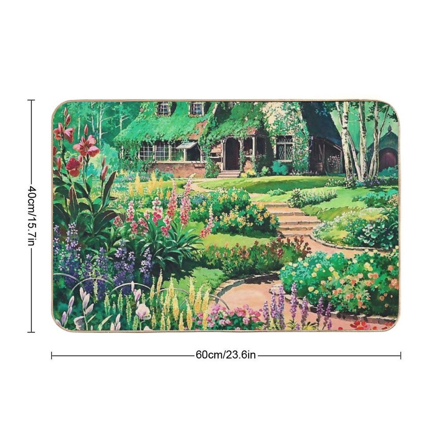 A Witch's House Durable Bath Mat