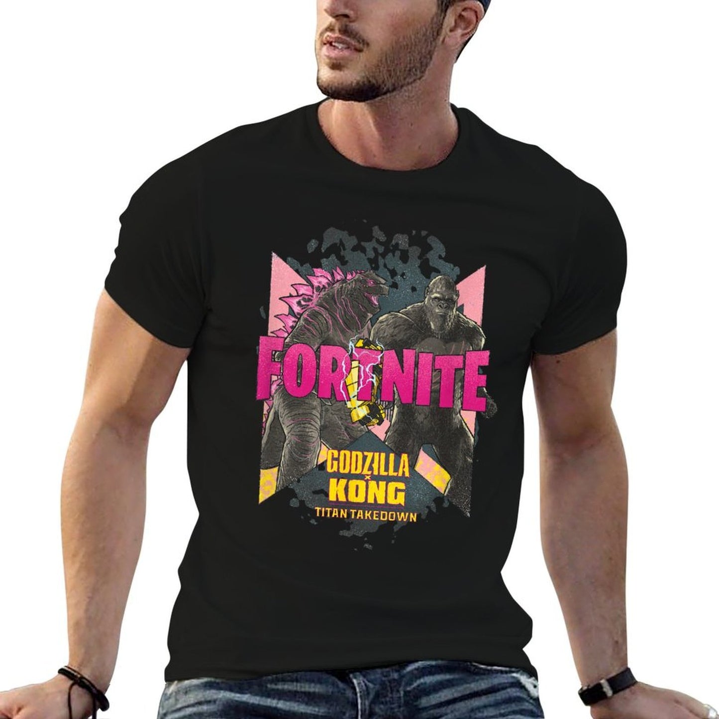 Godzilla X Kong X Fortnite - Officially Licensed  Affordable Price T-Shirt