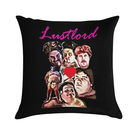 Lustlord Design Soft Fade-Resistant Throw Pillow