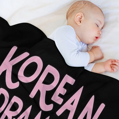 Korean Dramas Are My Therapy Shirt, K-Drama Fan Shirt, K-Drama Addict Shirt, Korean Drama Lover Shirt, Korea Oppa Shirt, K Drama Durable Throw Blanket