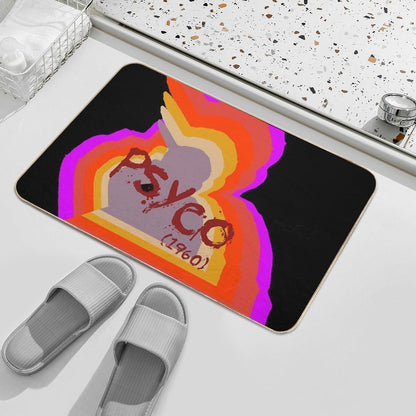 Alfred Hitchcock  Psyco  Toxin-Free Bath Mat
