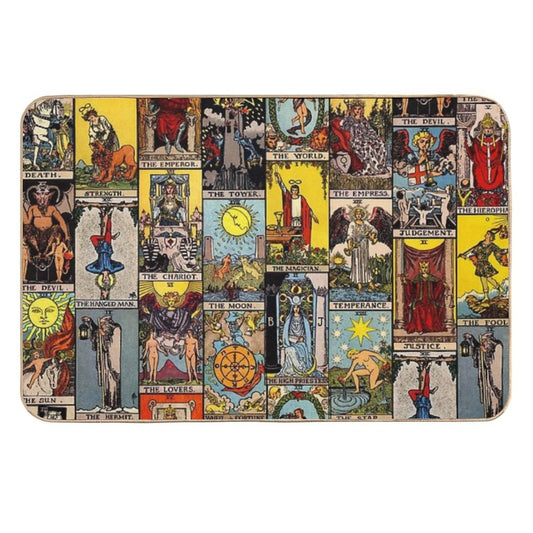 The Major Arcana of Tarot  Toxin-Free Bath Mat