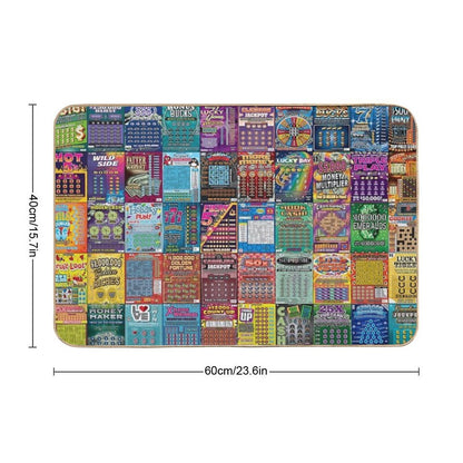 Lottery  Eco-Friendly Bath Mat