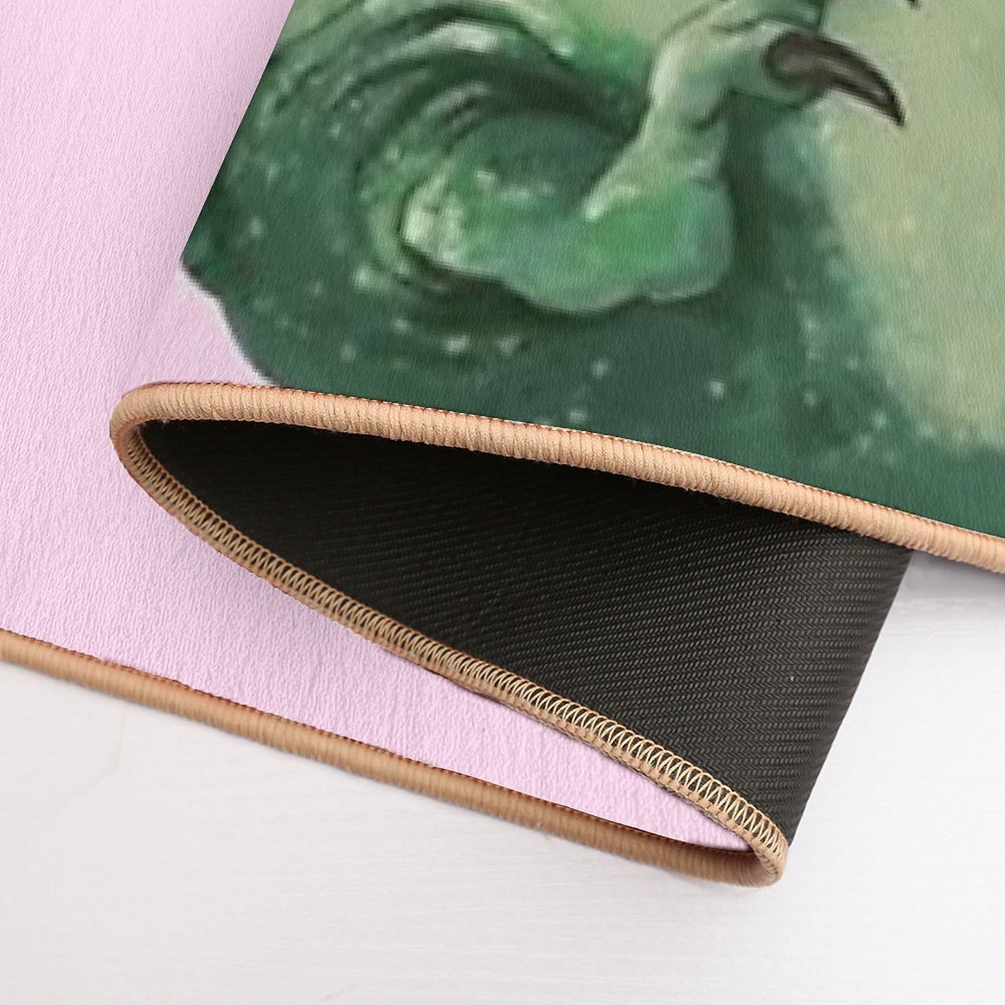 Bubble Gum T-Rex in Pink  Multi-Purpose Bath Mat